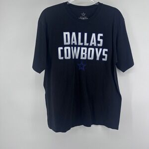 Dallas Cowboys T-Shirt Authentic NFL Football Graphic‎ Top Ladies